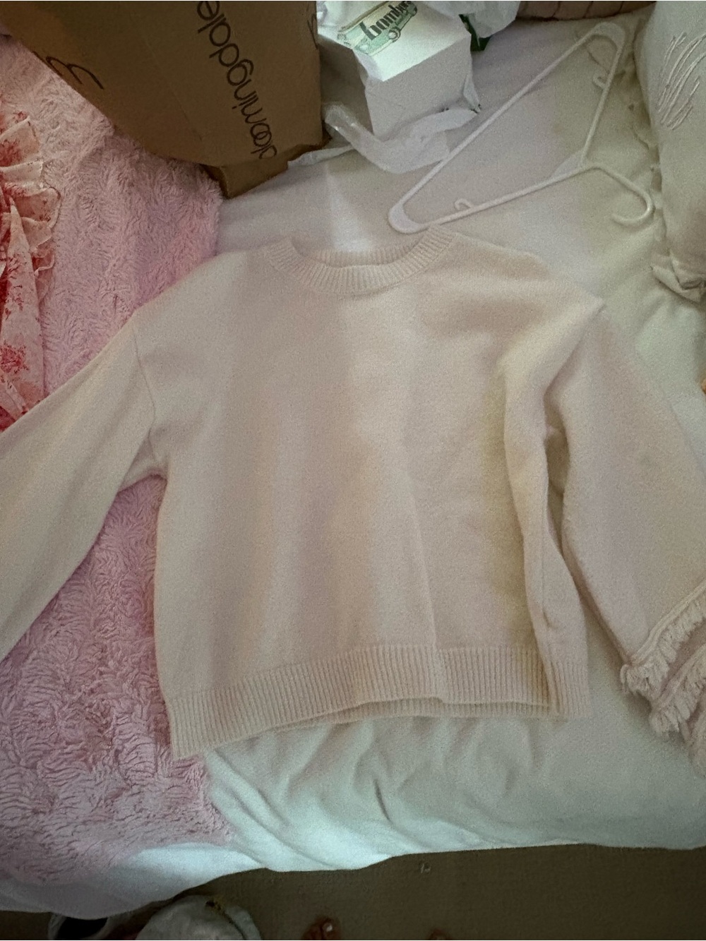 Cake For Dinner Cream Sweater